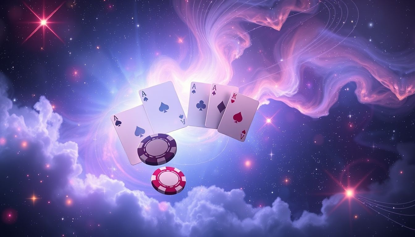 Online poker in dromen symboliseert strategisch denken en risico’s nemen.