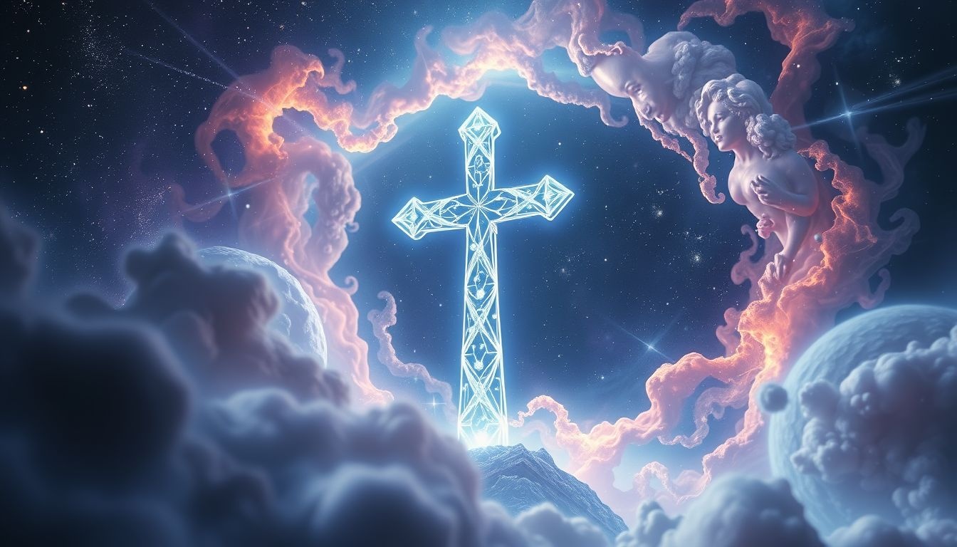 Een torenkruis dichtbij zien symboliseert innerlijke kracht en bescherming.