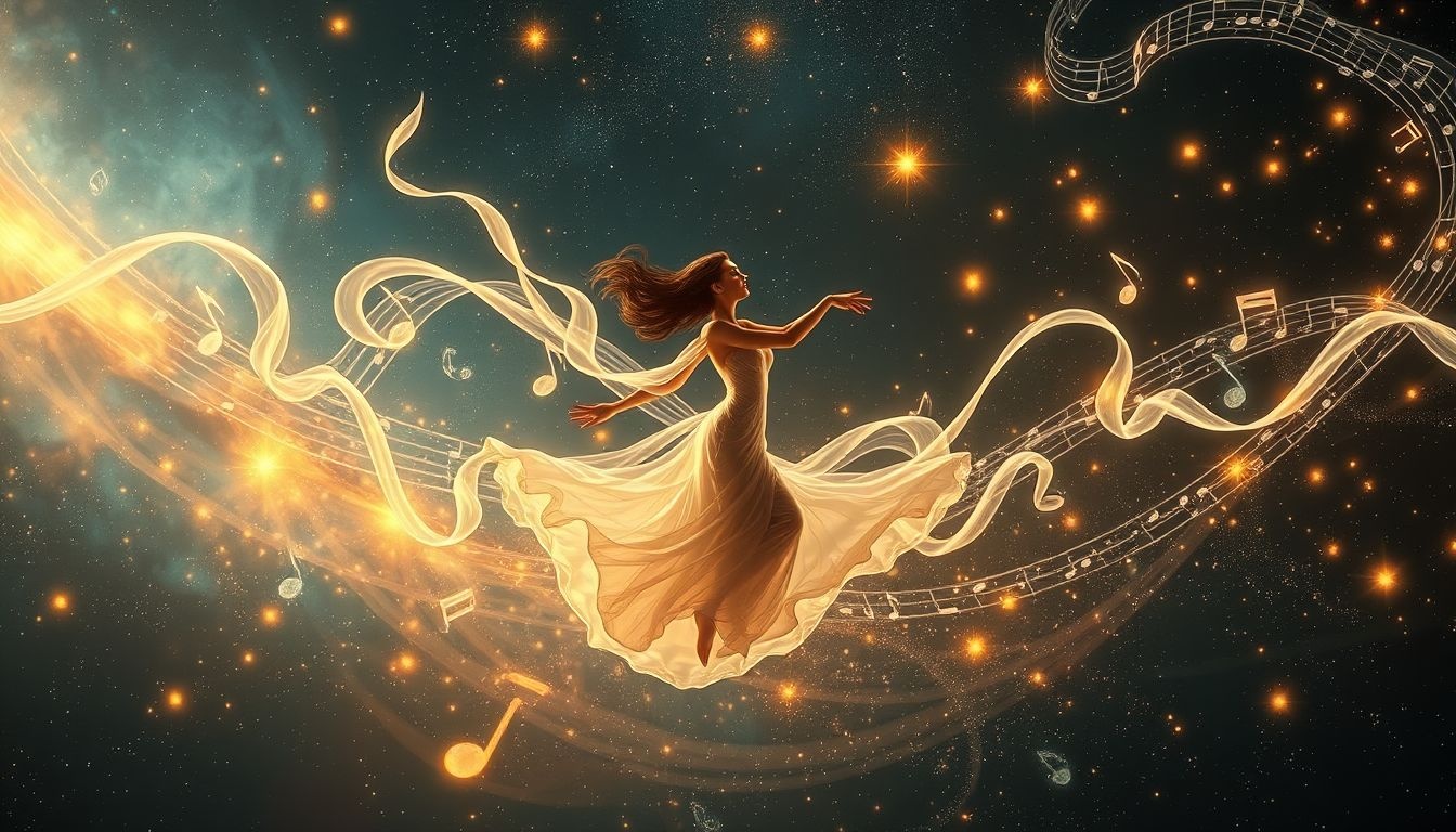 Dromen over zingen tijdens dansen symboliseert vreugde en zelfexpressie.