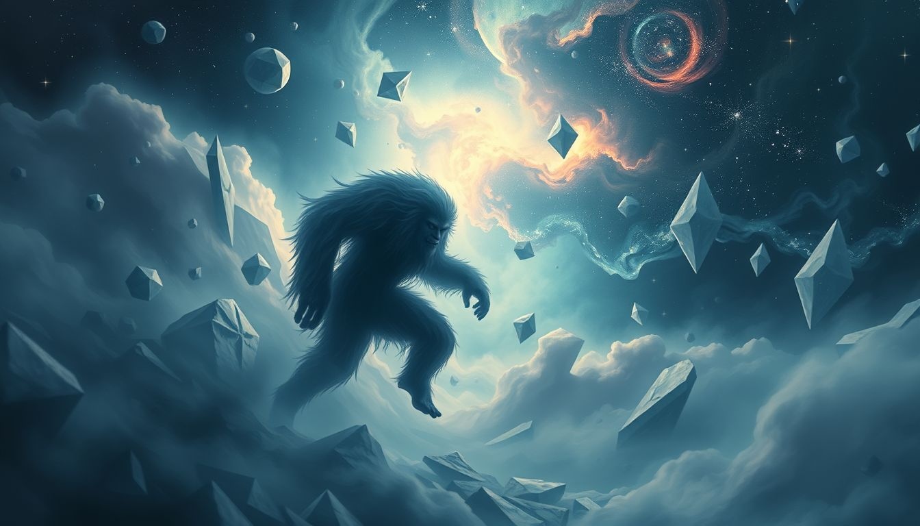 Achtervolgd worden door een yeti symboliseert verborgen angsten en onzekerheid.