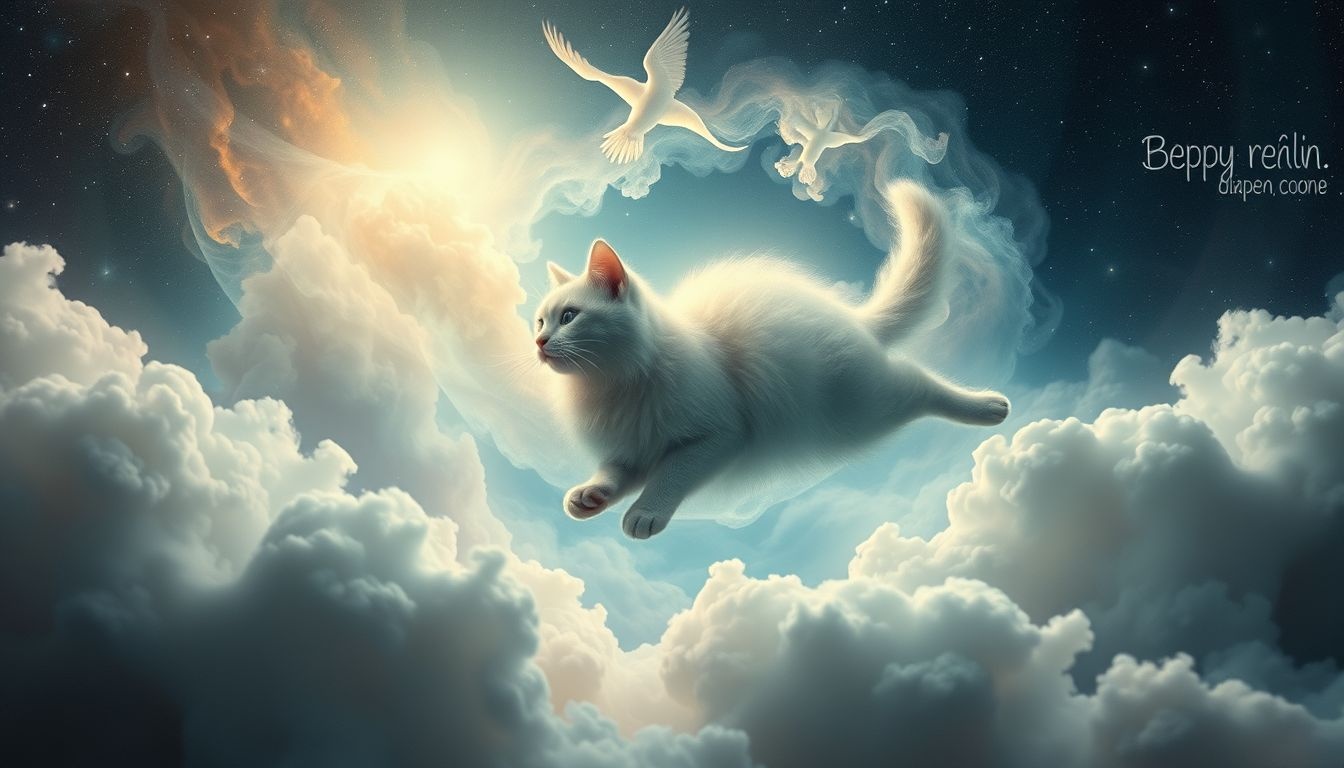 Een pratende kater symboliseert verborgen wijsheid en intuïtieve inzichten.