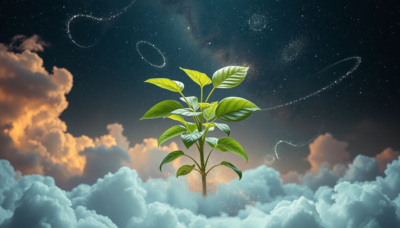 Een verwelkende basilicum symboliseert verloren inspiratie of verwaarlozing.