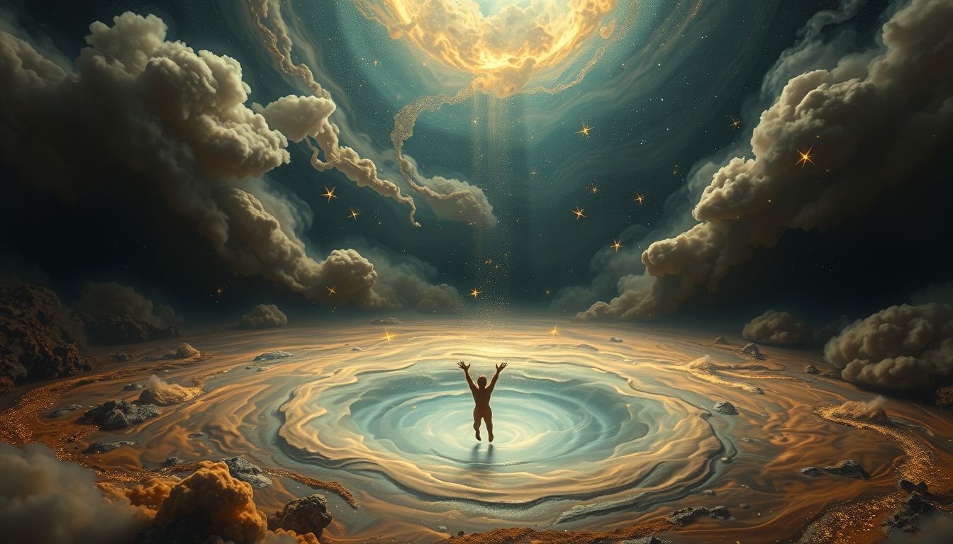 Vallen in een mestbed symboliseert onverwachte tegenslagen en schaamte.