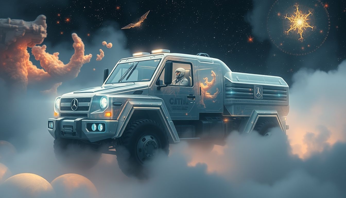 Zelf een munitiewagen besturen symboliseert controle over innerlijke kracht.