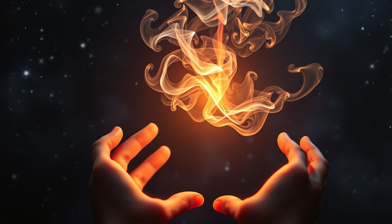 Zelf wierook aansteken symboliseert innerlijke rust en spirituele groei.