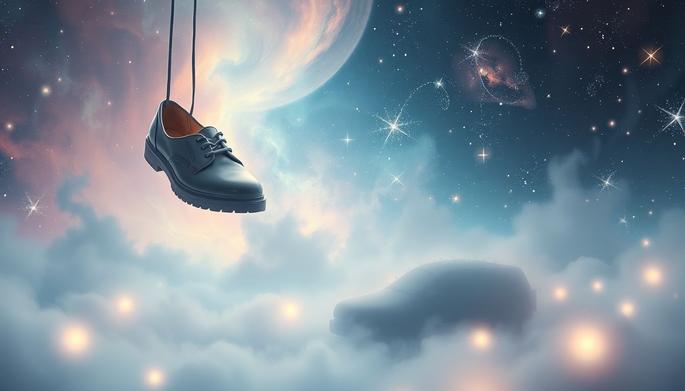 Dromen over glimmende schoenen symboliseren vaak status en afscheid.