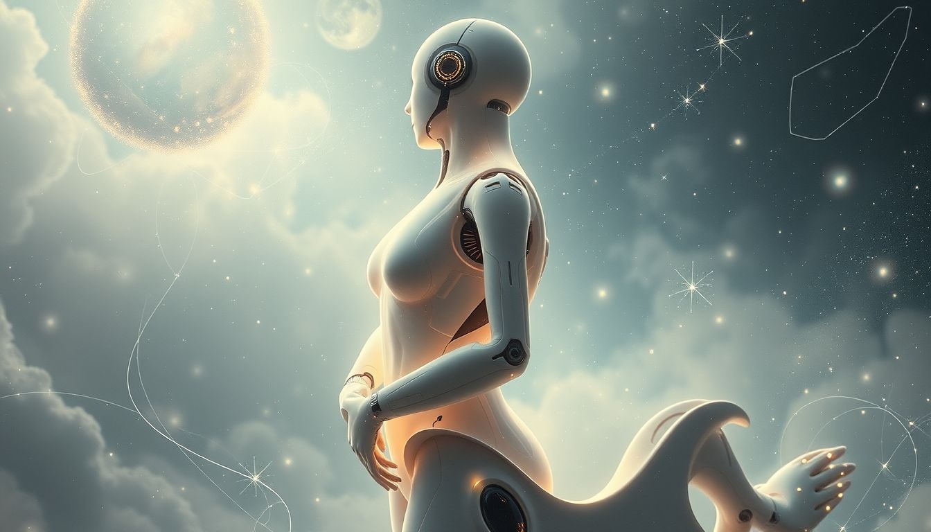 Dromen over paring met een robot symboliseren verlangen naar controle en technologie.