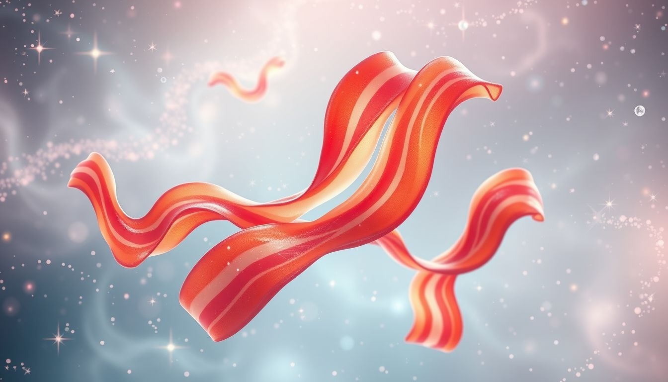 Droom 21: levend bacon symboliseert onverwachte verleidingen en kansen.