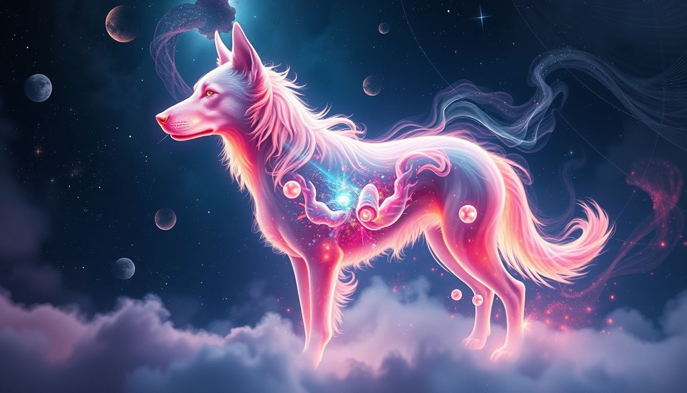 Een hondsdolle hond symboliseert vaak oncontroleerbare woede of angst.