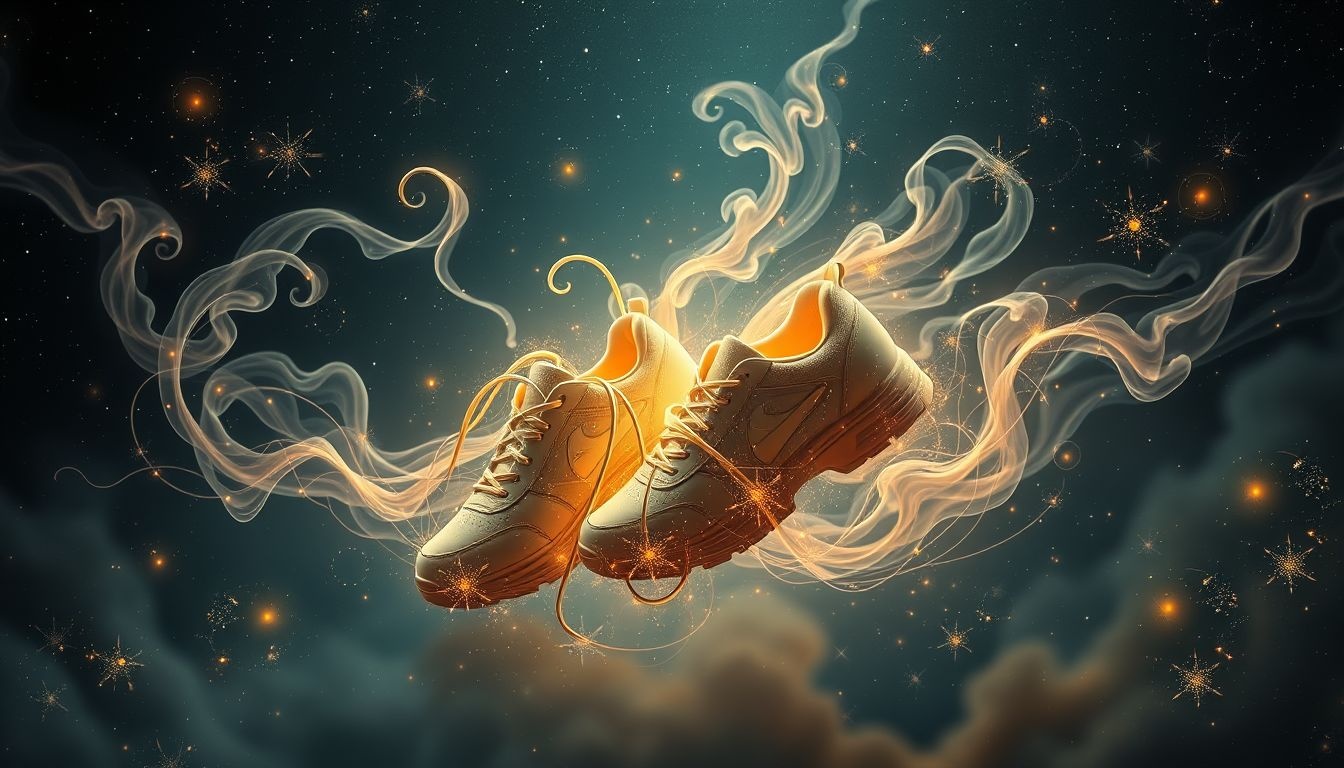 Droom 21 onthult angst voor stilstand door vastzittende schoenen.