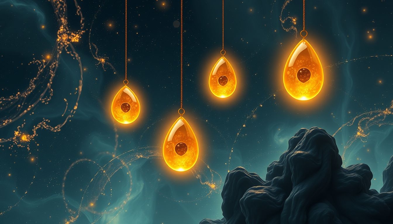 Amber sieraden beschermen volgens droom tradities tegen negatieve energie.