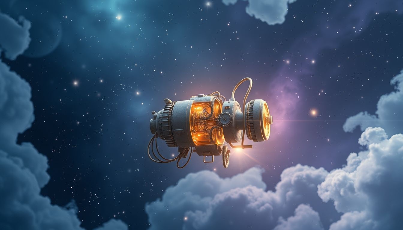 Een kapotte automaat die werkt symboliseert verborgen kracht en veerkracht.