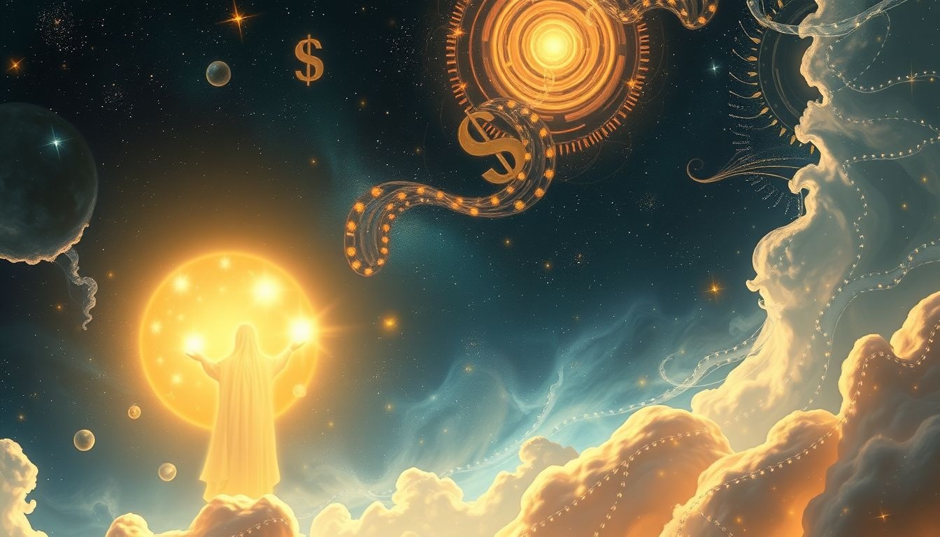 Een wethouder die geld geeft symboliseert onverwachte financiële voorspoed.