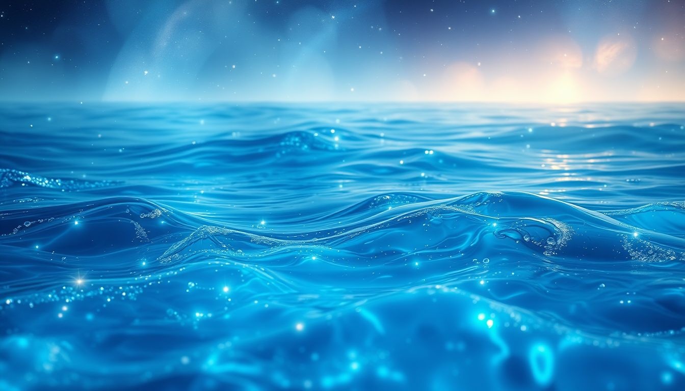 Het geluid van water symboliseert zuivering en innerlijke rust.