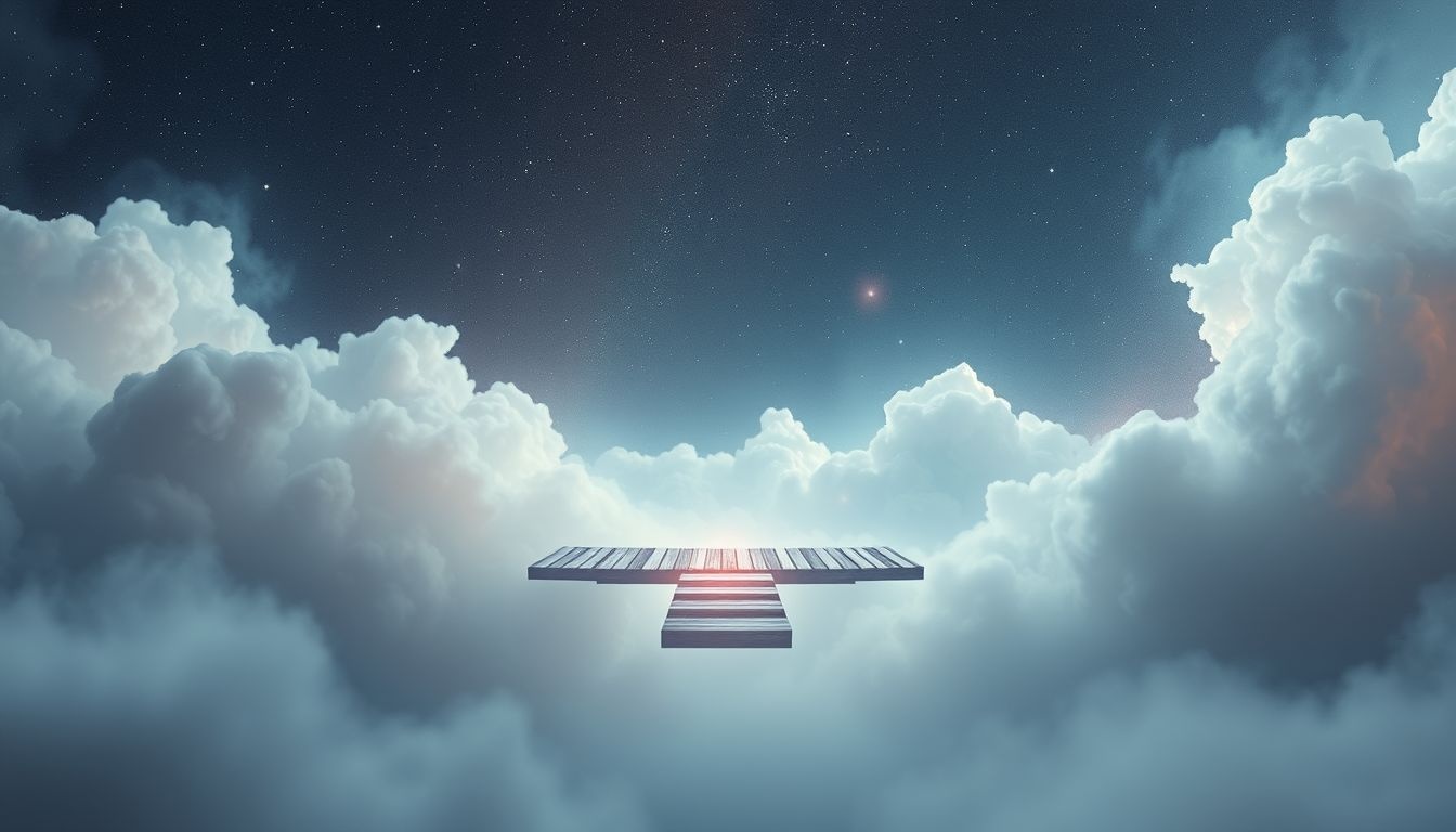 Een dok zonder trap symboliseert gemiste kansen en onzekerheid.