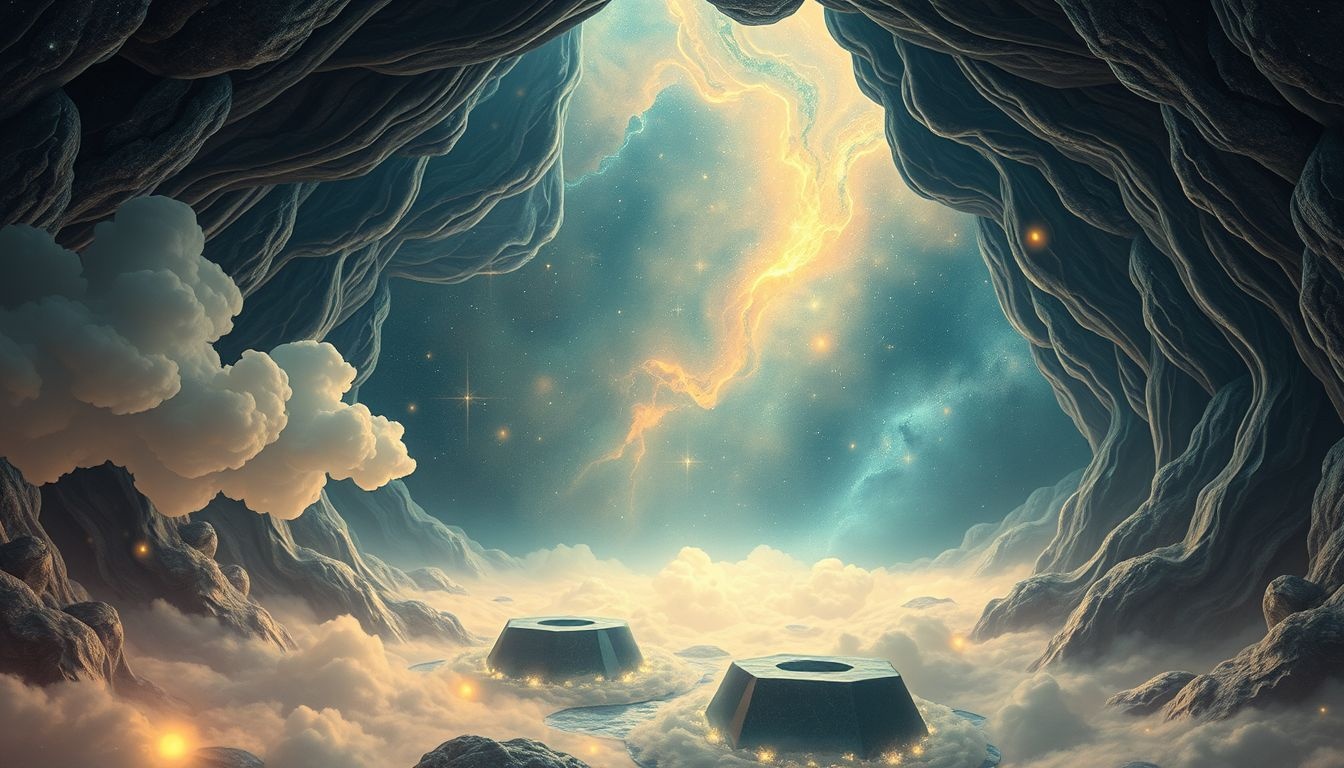 Een ondergrondse rendezvous symboliseert verborgen verlangens en geheimen.