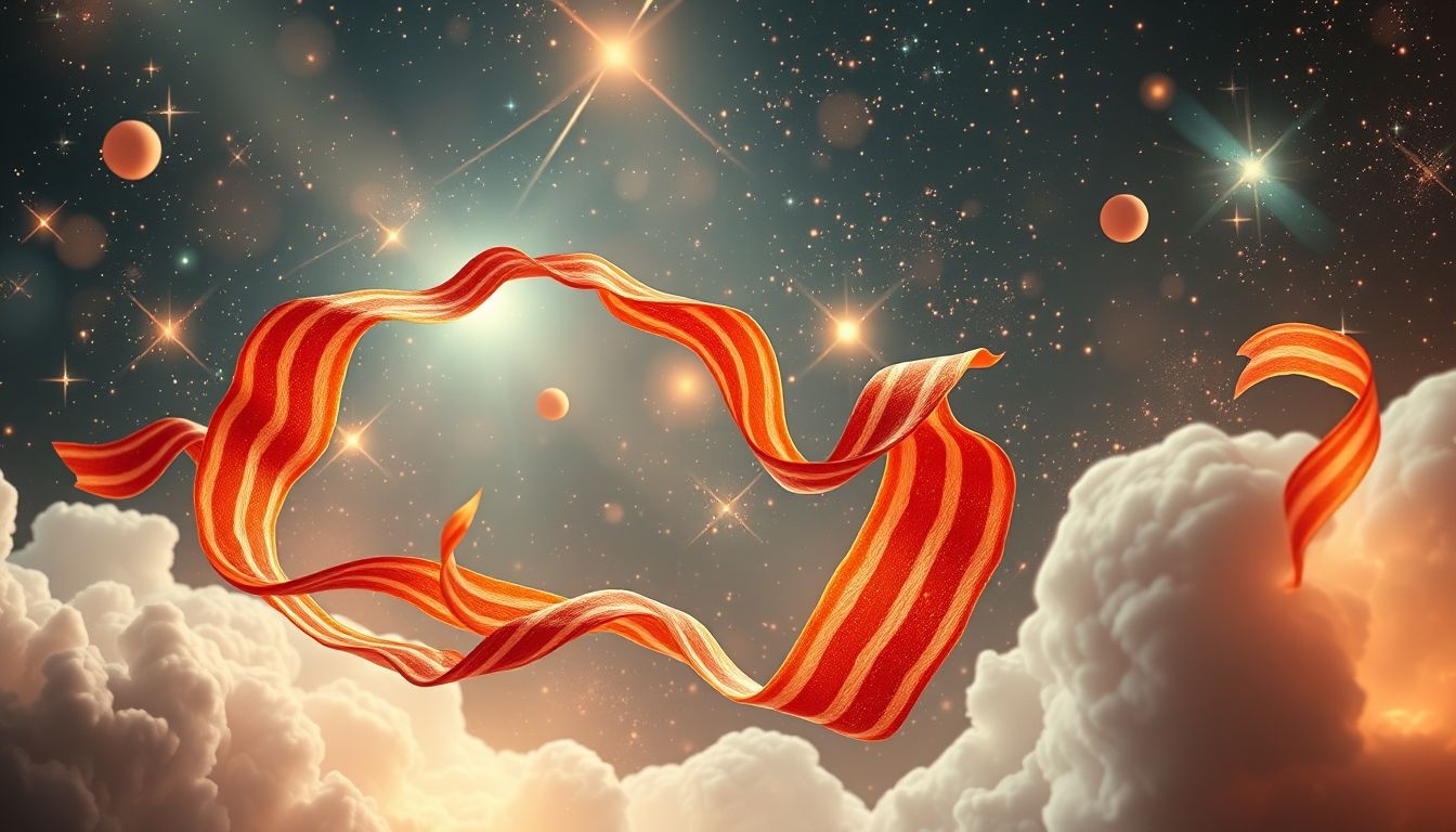 Dromen over bacon tijdens een dieet weerspiegelt verlangens en zelfbeheersing.