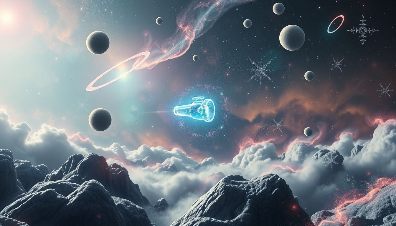 Een verrekijker vinden wijst op nieuw inzicht in onbekende situaties.