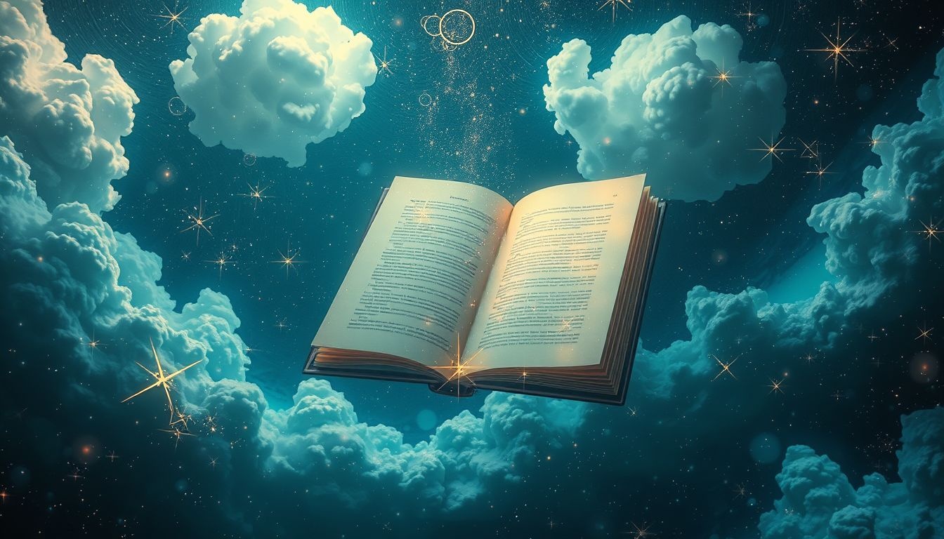 Een verzamelalbum onder water symboliseert verborgen herinneringen en emoties.