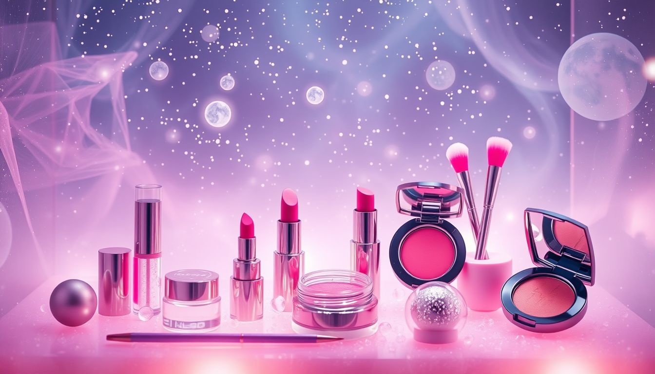 Dromen over make-up in een etalage weerspiegelt zelfbeeld en presentatie.