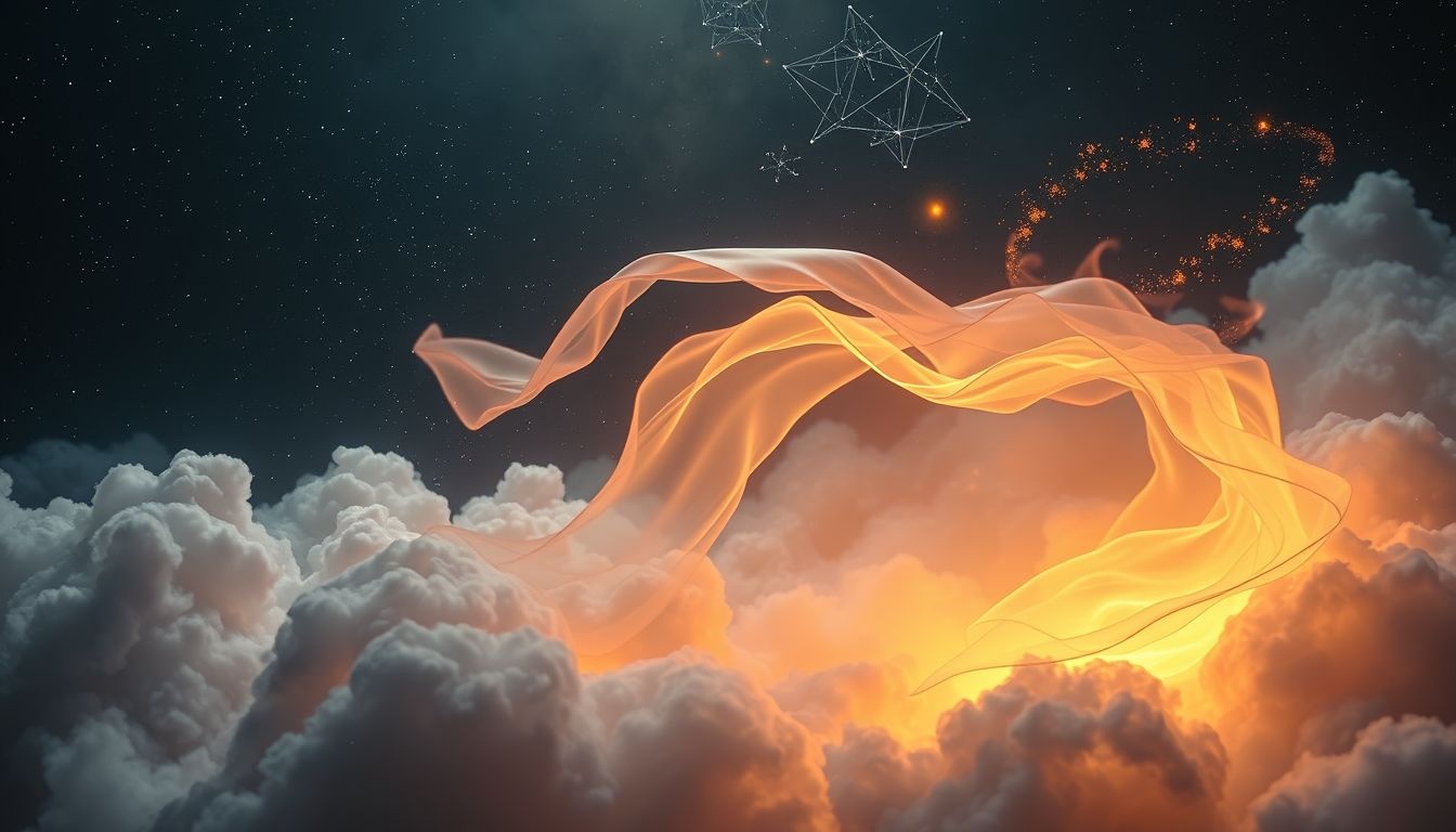 Een bovenlaken verbranden symboliseert loslaten van oude emoties.