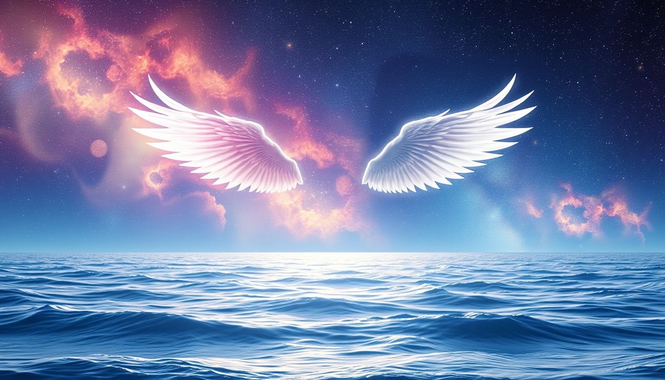 Dromen over vliegen boven zee symboliseert vrijheid en nieuwe kansen.