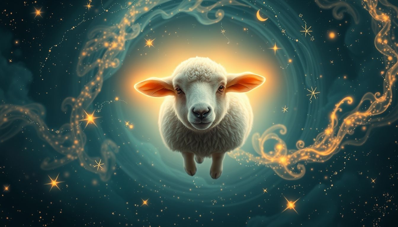 Een blèrend schaap in je droom kan waarschuwen voor gevaar.