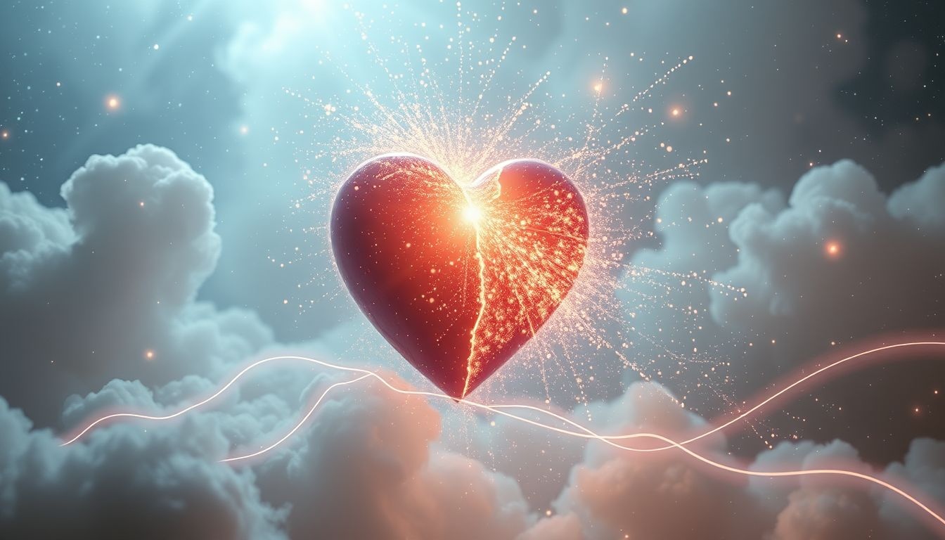 Dromen over gebroken hart symboliseren emotionele pijn en herstel.