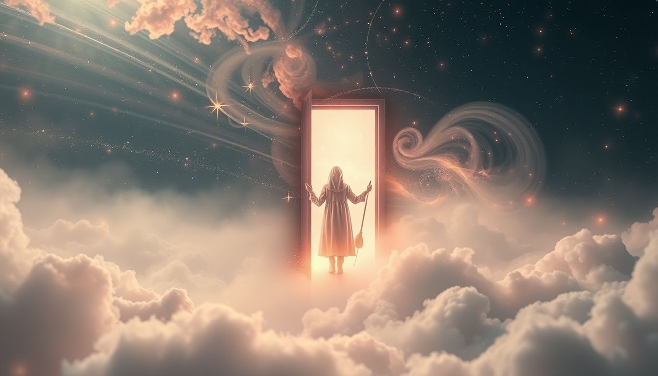 Een schoorsteenveger in je huis symboliseert reiniging en geluk.