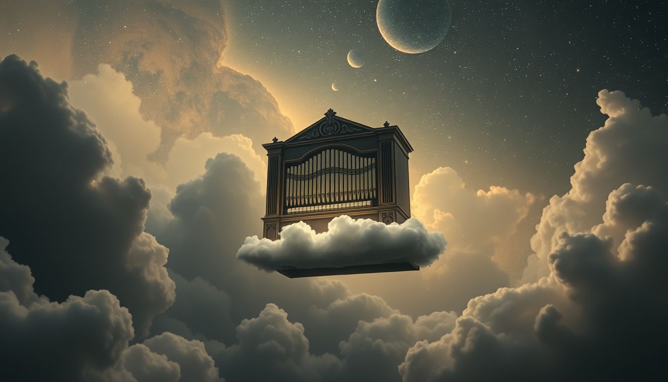 Het draaiorgel symboliseert vaak de stilte van innerlijke eenzaamheid.