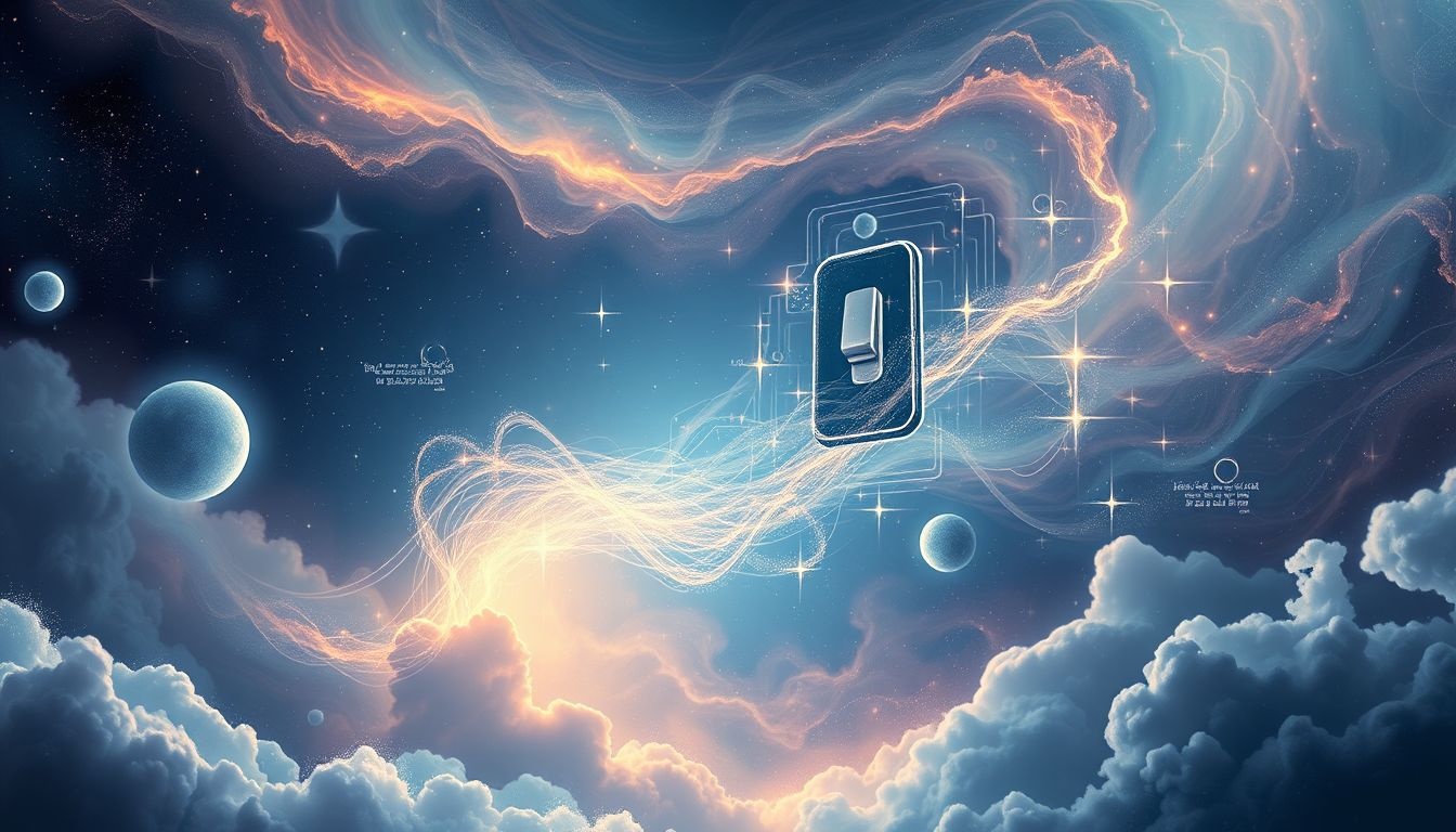 Een schakelaar in dromen symboliseert herhaalde gedachten en keuzes.