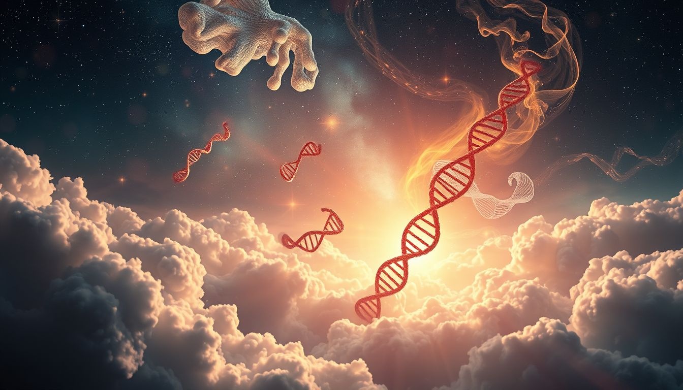 Dromen over genetische modificatie symboliseren controle over onvermijdelijke ziekten.