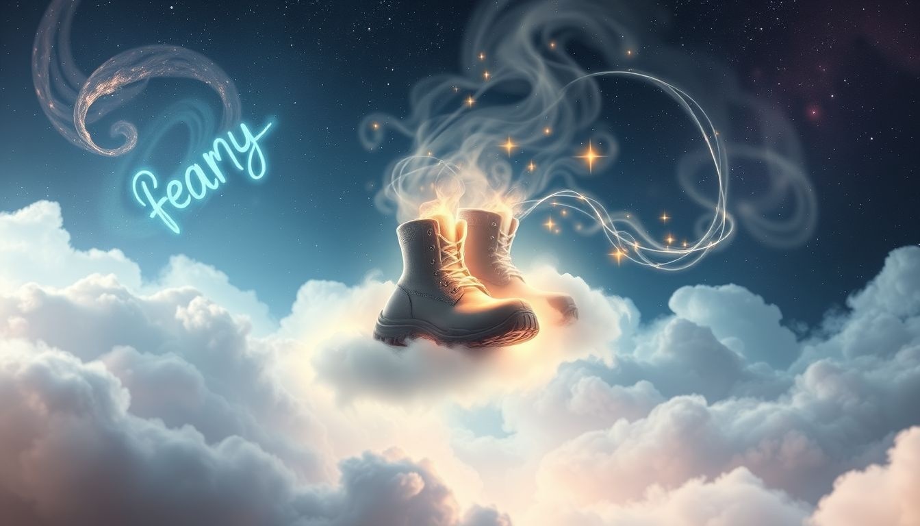 Droom 35 onthult dat berglaarzen angst voor onbekend terrein symboliseren.