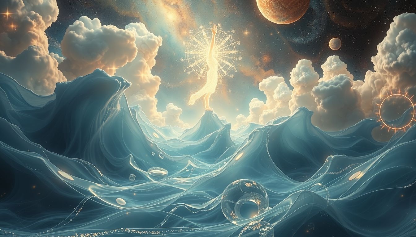 Dromen over ontsnappen aan overstromingen symboliseren emotionele overweldiging.