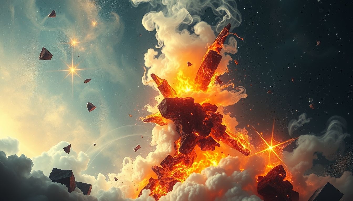 Droom 5 symboliseert het vernietigen van innerlijke conflicten en stress.