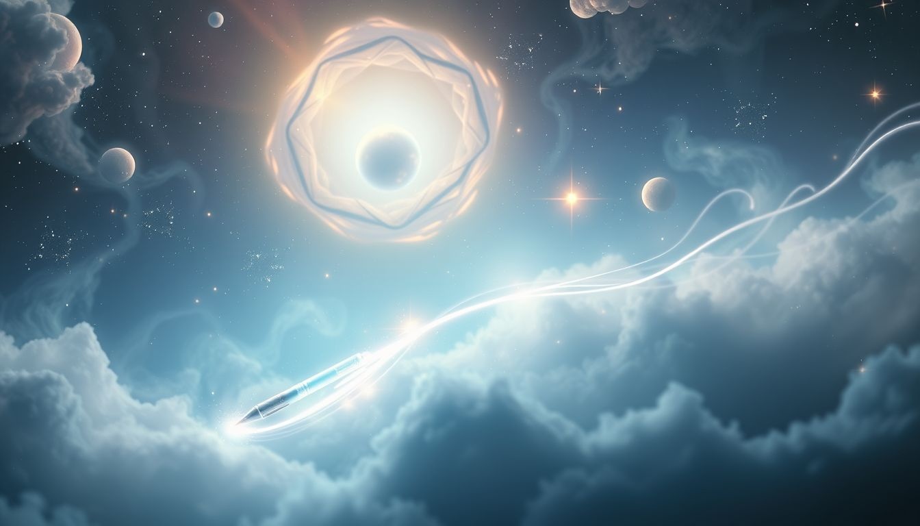 Een pen laten rollen symboliseert controle over je gedachten.