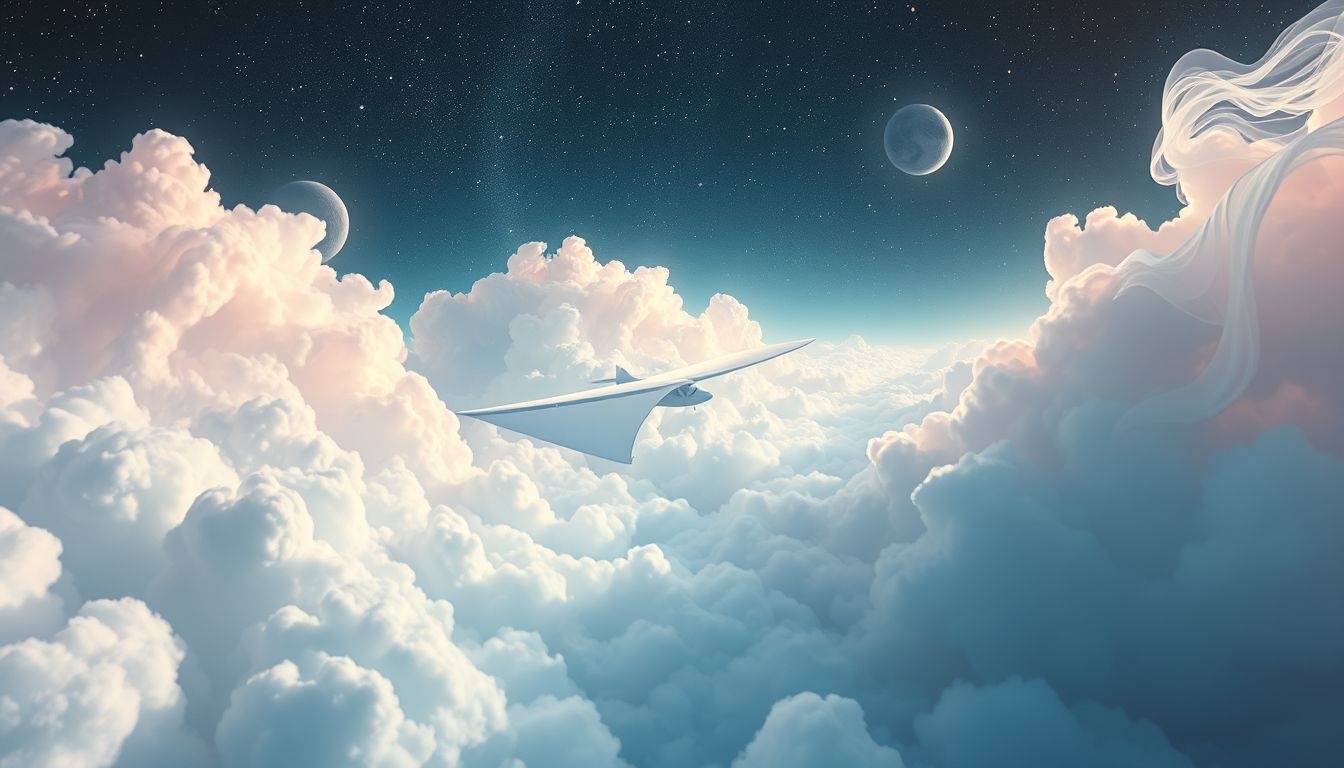 Een zweefvliegtuiglandingsdroom symboliseert het vinden van innerlijke rust.