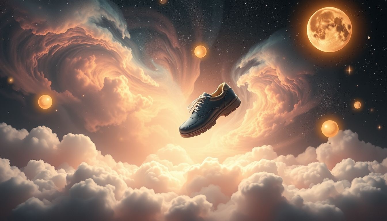 Dromen over krimpende schoenen symboliseert angst voor persoonlijke beperkingen.
