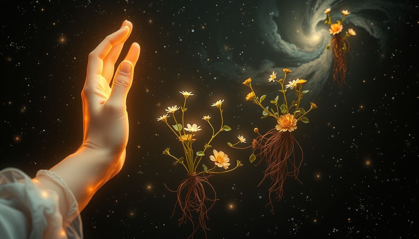 Onkruid wieden symboliseert het verwijderen van negatieve invloeden in je leven.