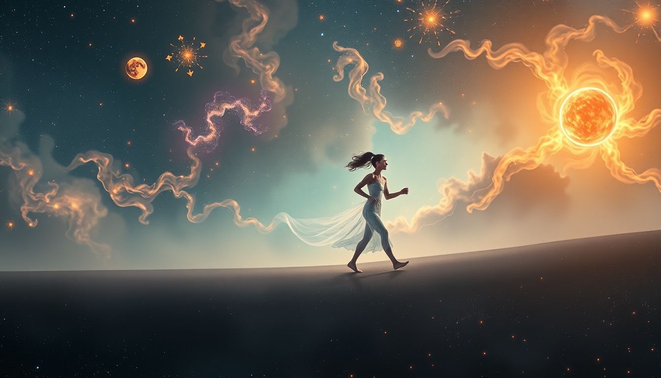 Samen joggen in een droom symboliseert harmonie en gedeelde doelen.