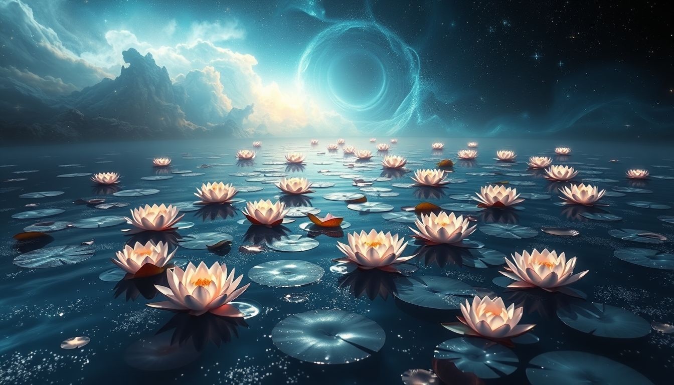 Witte waslelies in dromen symboliseren rust en spirituele zuivering.