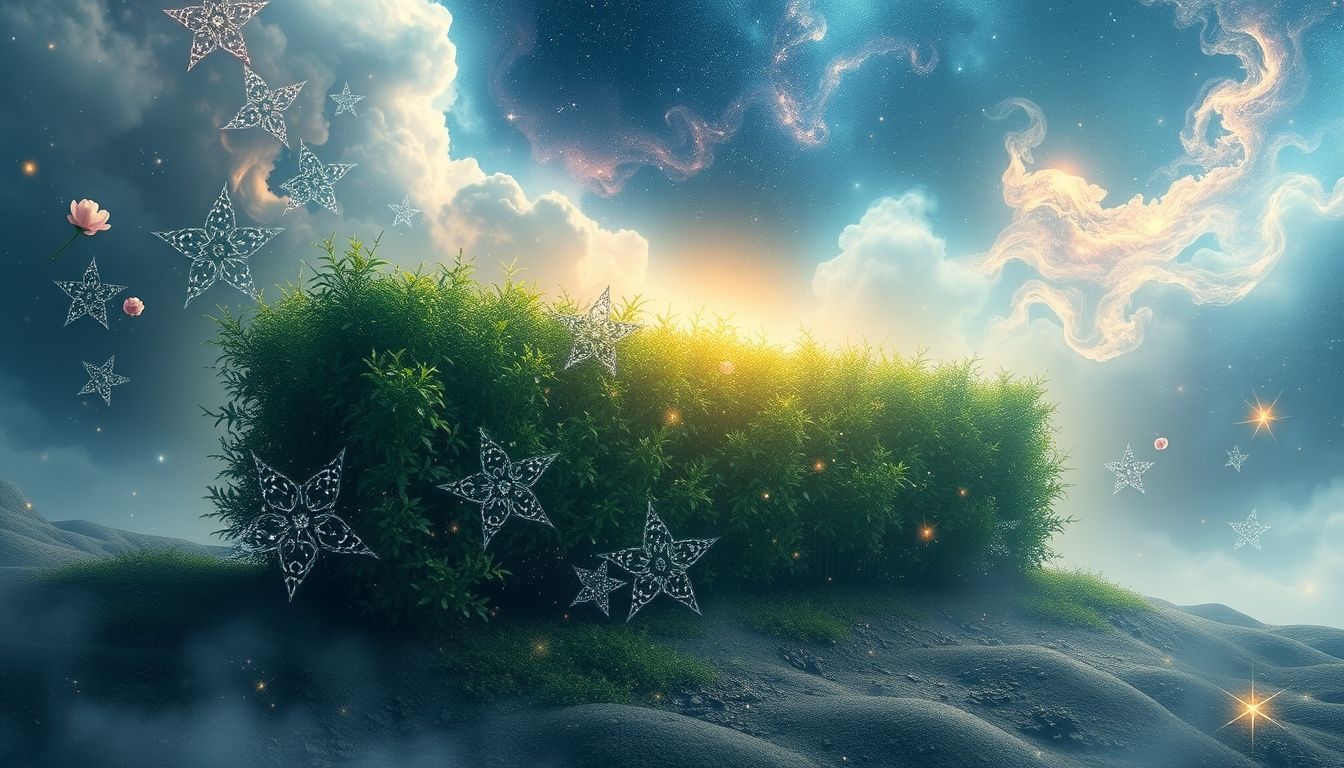 Een doornhaag symboliseert bescherming tegen emotionele kwetsbaarheid in dromen.