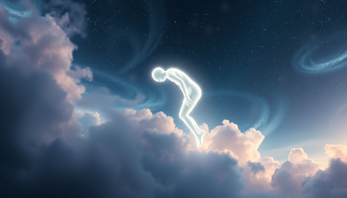 Dromen over vallen door gewicht symboliseert emotionele overbelasting.