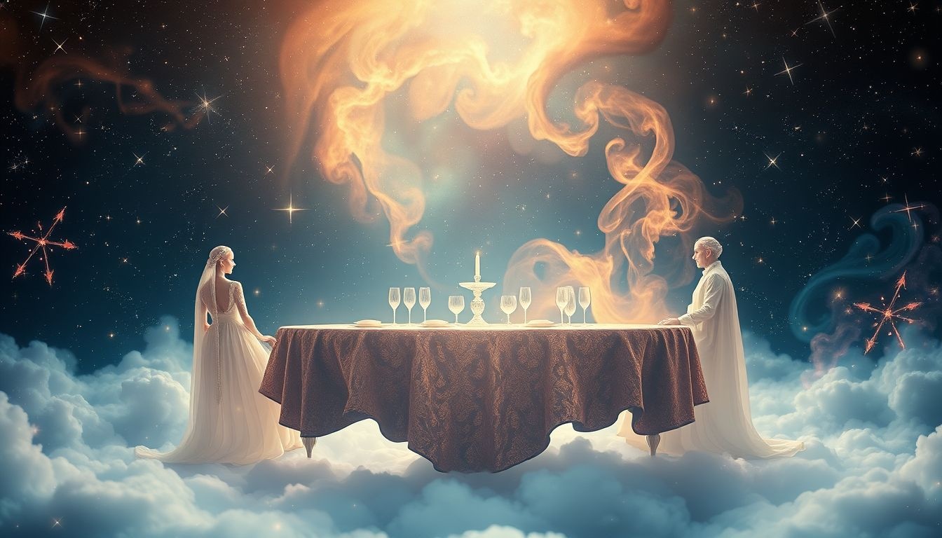 Een diner met de Prins symboliseert status en invloed in dromen.