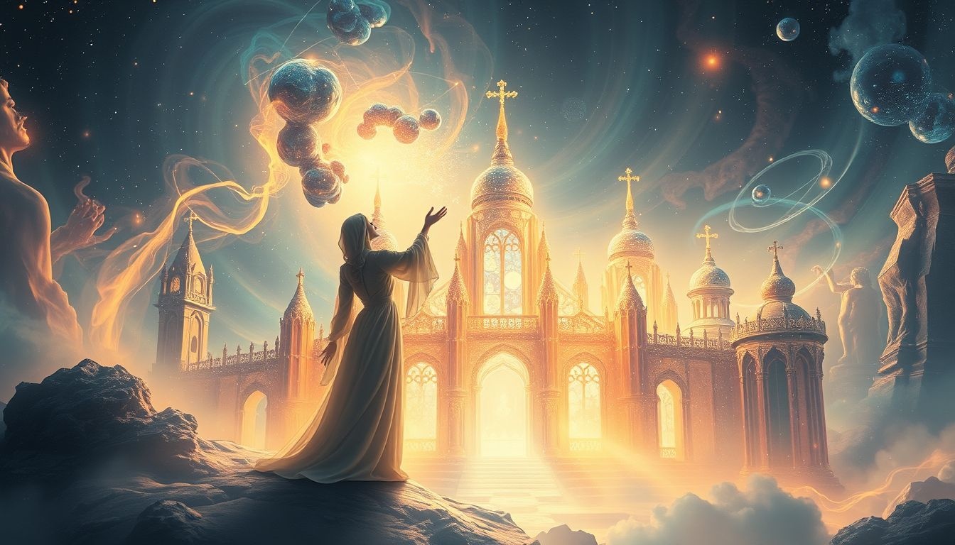 Een kerkbewaarder schoonmaken symboliseert innerlijke zuivering en orde.