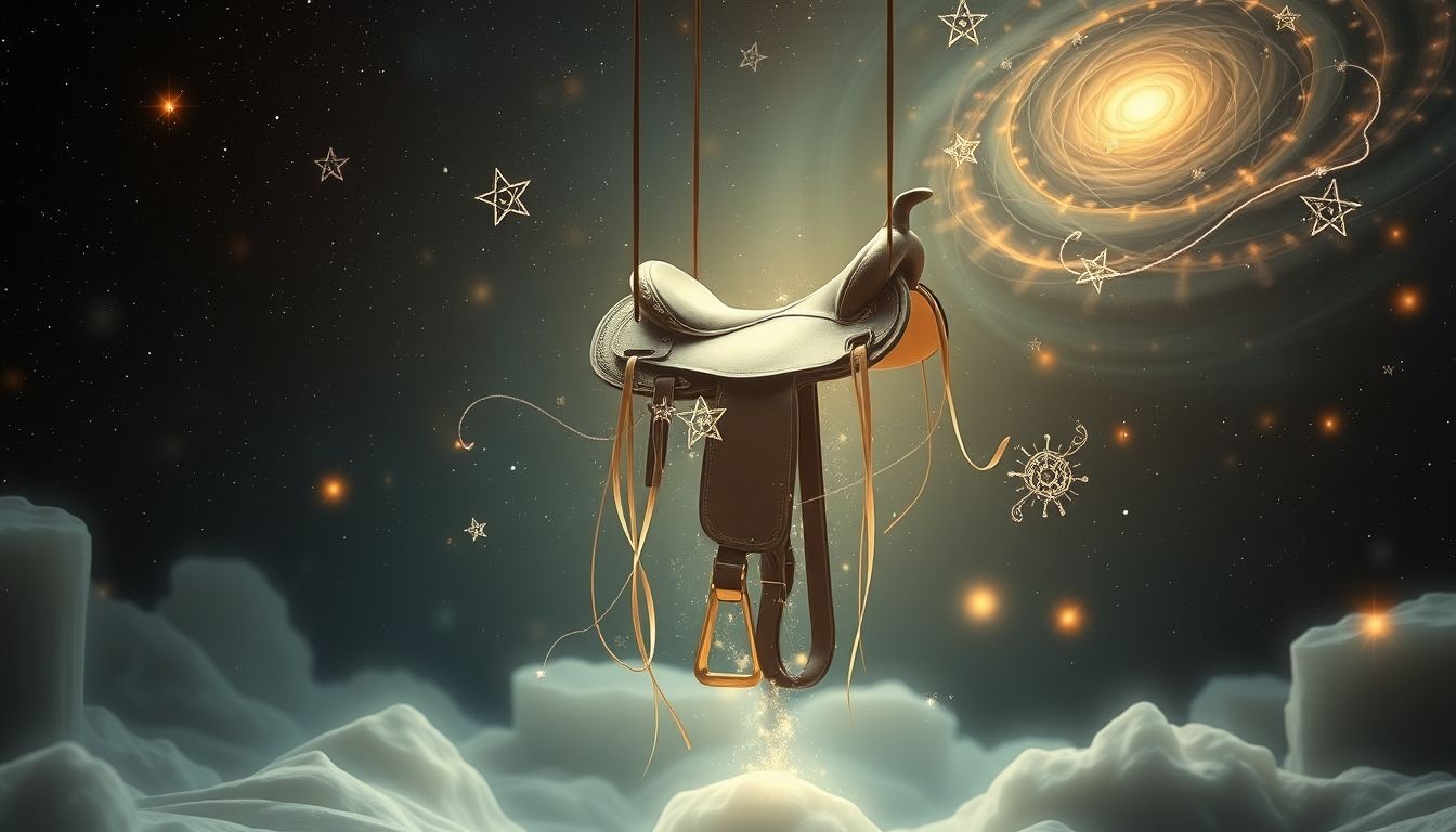 Een perfect zadel symboliseert comfort en balans in je leven.