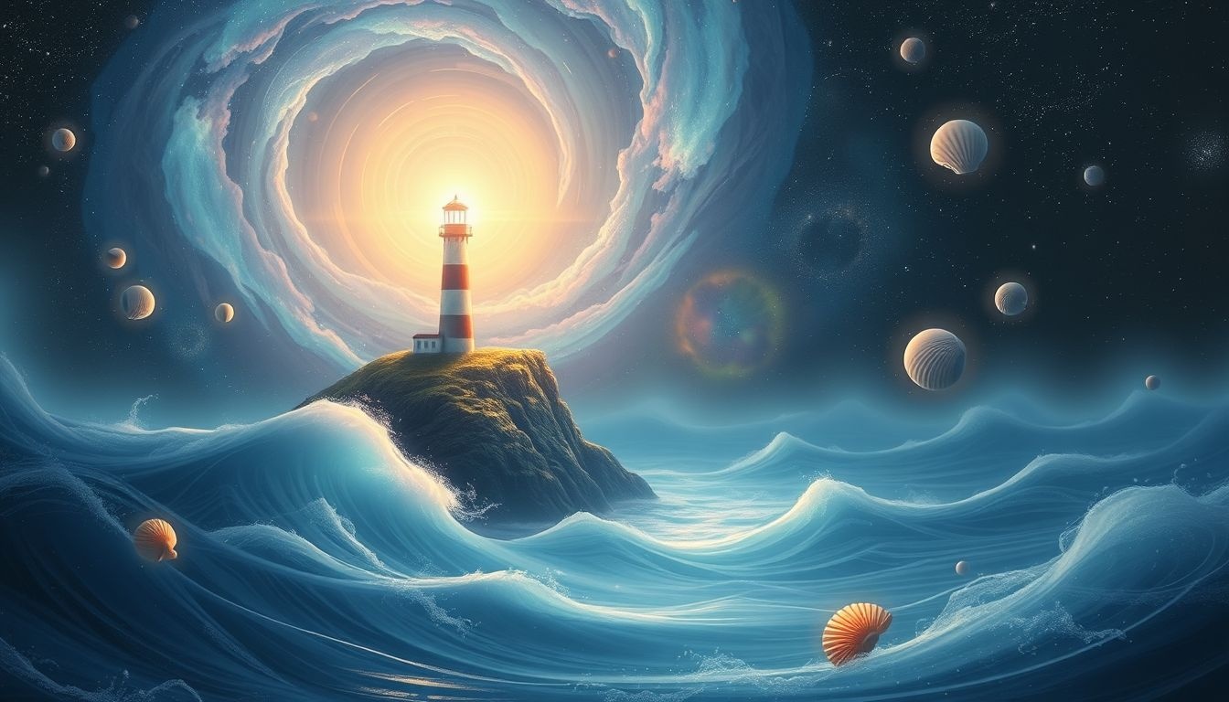 Een vuurtoren symboliseert vaak leiding en hoop in dromen.