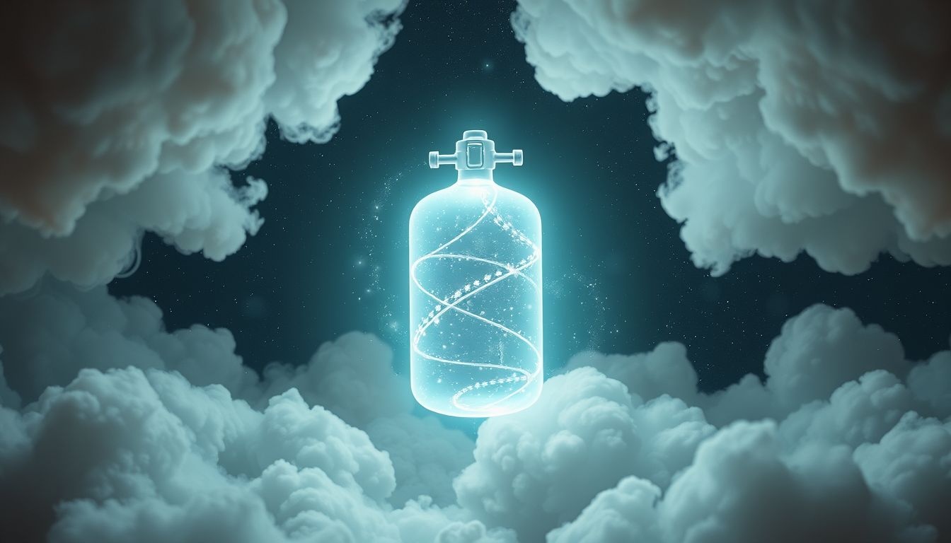 Een zuurstoftank in dromen symboliseert levensenergie en noodzaak.
