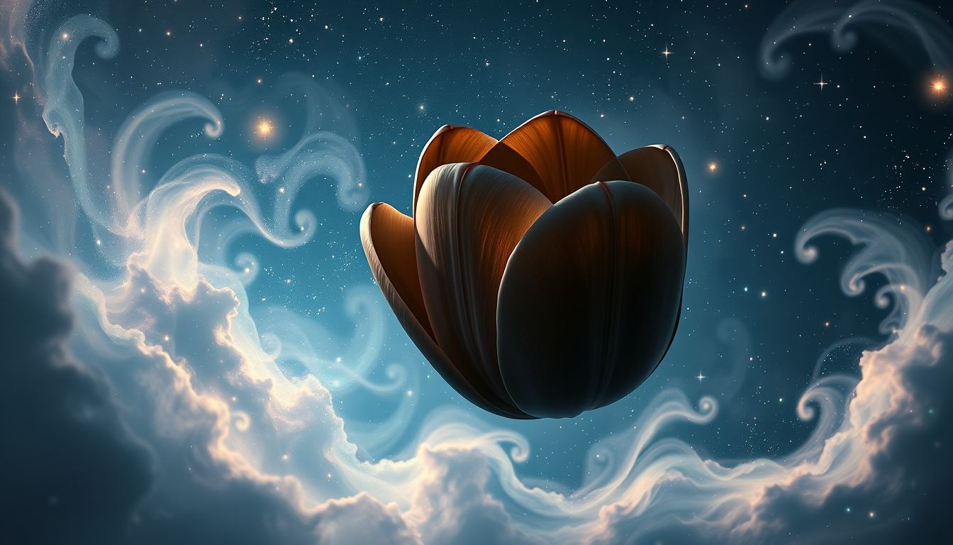 Een zwarte tulp symboliseert mysterie en zeldzame schoonheid in dromen.