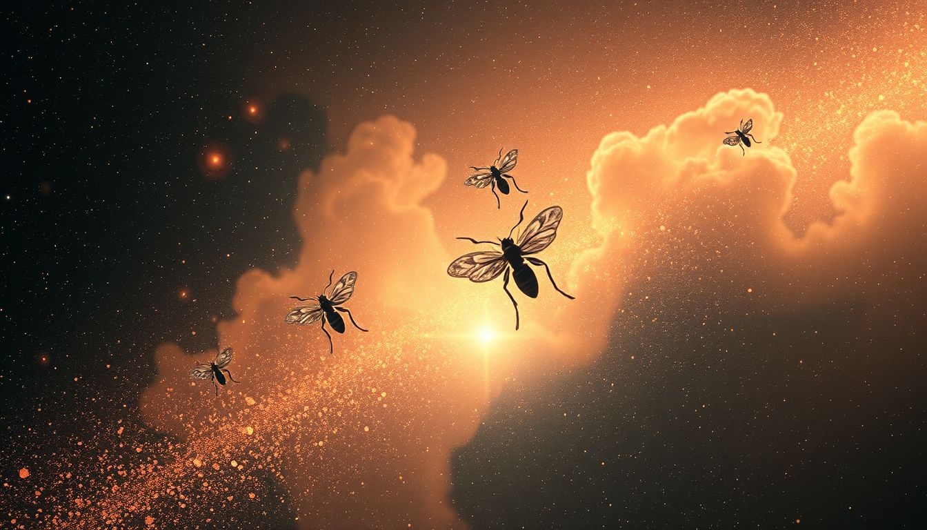 Dromen over uitsterven van insecten symboliseren angst voor verlies.